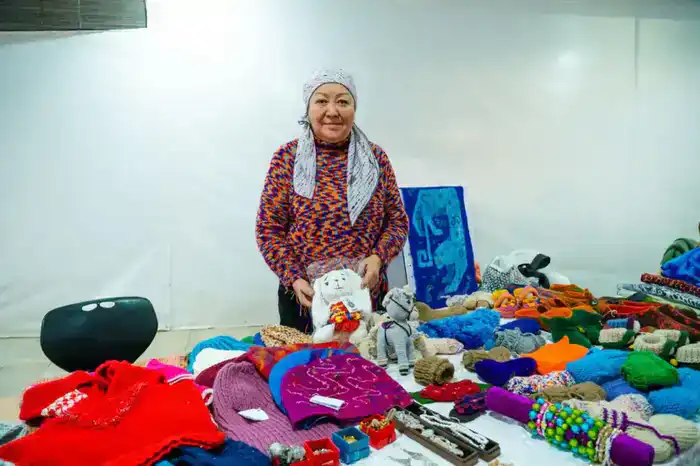 В Астане прошла республиканская ярмарка «Караван ремесленников Великой степи» (6)