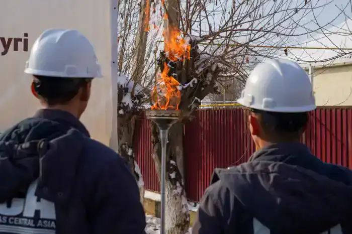 Подключение газа в селе Тың: шаг к улучшению качества жизни жителей Жетысайского района