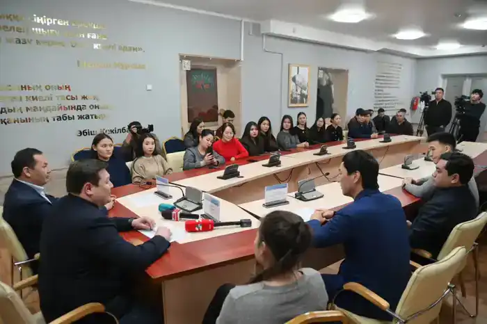 В Шымкенте состоялась встреча со студентами из Мангистауской области (10)