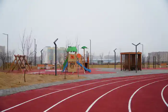 В г. Кокшетау завершается строительство спортивного комплекса «Кокше Арена» (5)