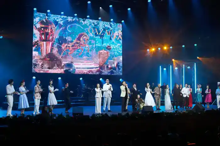Новогодний концерт «NEW YEAR with QAZAQCONCERT» объединил звезд казахстанской сцены (5)