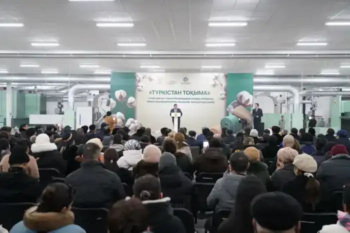 В ТУРКЕСТАНЕ ЗАПУЩЕН ХЛОПКОВЫЙ АГРОПРОМЫШЛЕННЫЙ КОМПЛЕКС ПО ПРОИЗВОДСТВУ ТЕКСТИЛЯ ПОЛНОГО ЦИКЛА (2)