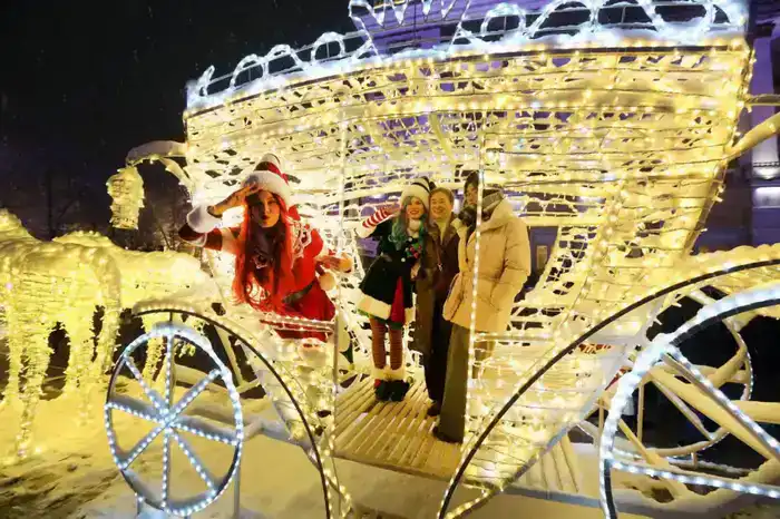 Алматы радует жителей новыми новогодними локациями для создания праздничной атмосферы