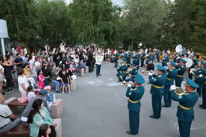 Юбилей оркестров Национальной гвардии Казахстана