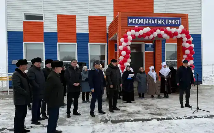 В Актюбинской области открыт девятый сельский медицинский пункт, построенный за счет возвращенных активов (8)