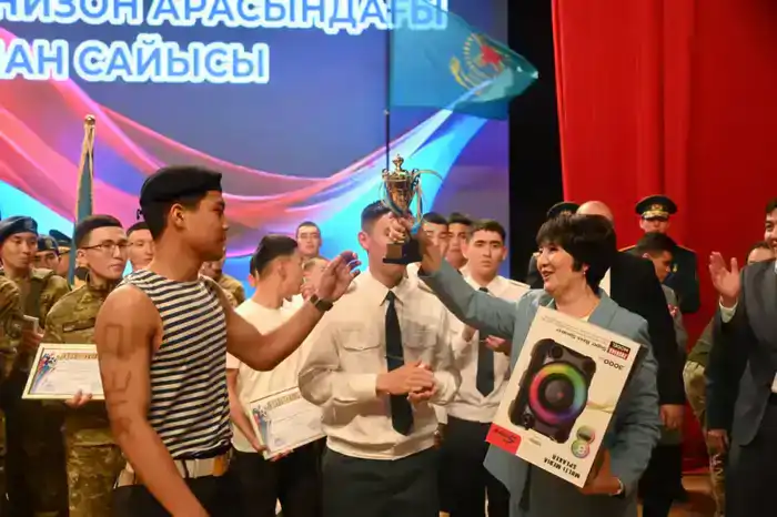 Конкурс Жайдарман в Актау: создание позитивной атмосферы среди военных