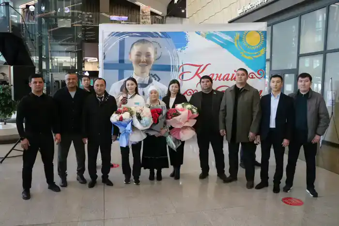 Бронзовая медаль: Асель Канай из Туркестана в деле!