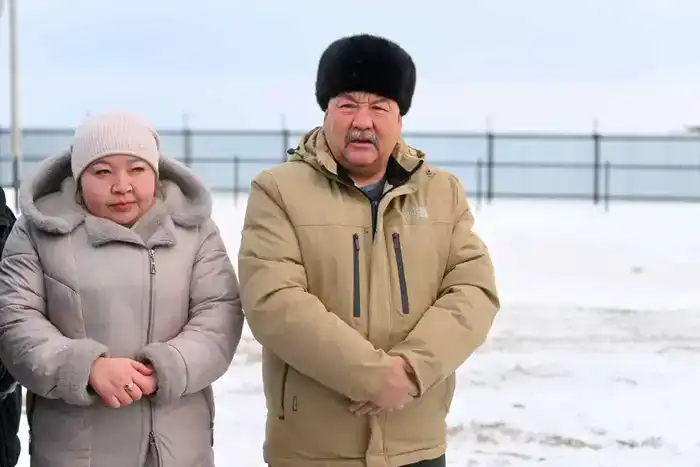 В поселке Шаган запущен центральный водопровод (10)