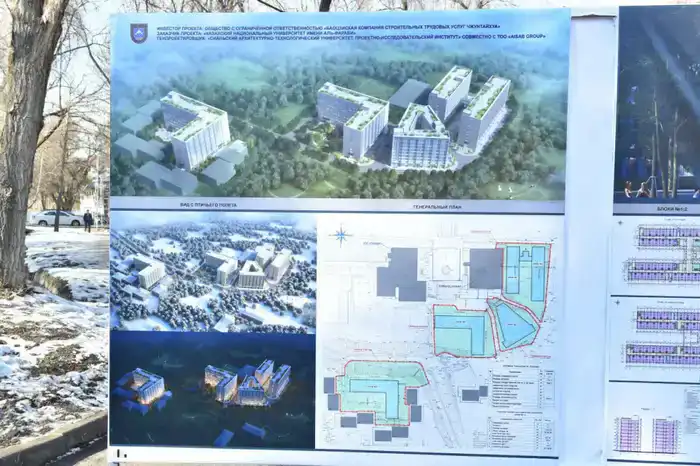 В КазНУ начато строительство пяти общежитий (8)