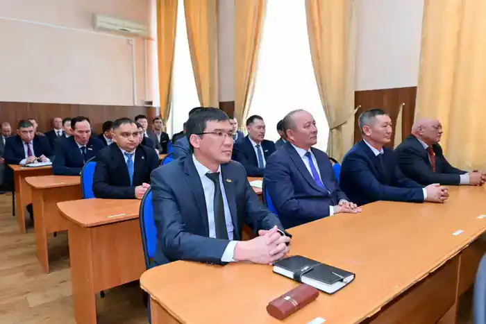 Аким области представил нового акима Кокпектинского района (9)