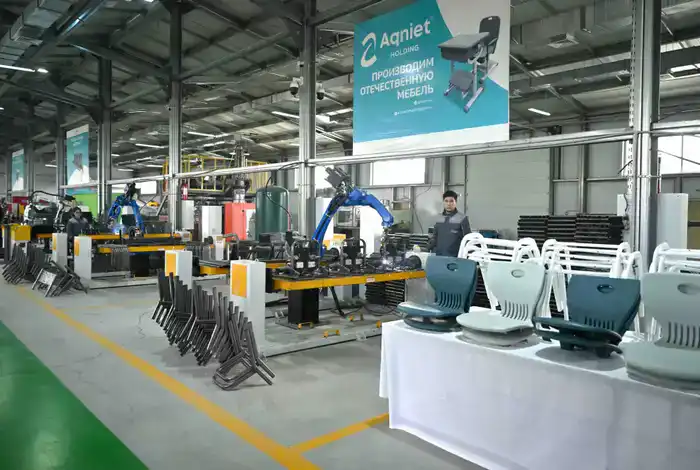 В ТУРКЕСТАНСКУЮ ОБЛАСТЬ ЗА 10 МЕСЯЦЕВ ПРИВЛЕЧЕНО 1,2 ТРЛН ТЕНГЕ ИНВЕСТИЦИЙ, ОТКРЫТЫ НОВЫЕ ЗАВОДЫ (2)