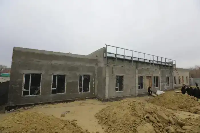 Заместитель акима области посетил строительные объекты в Арале (8)