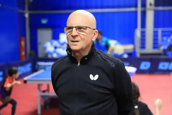 Международный семинар по настольному теннису в Актобе под руководством европейского эксперта Невана Цегнара