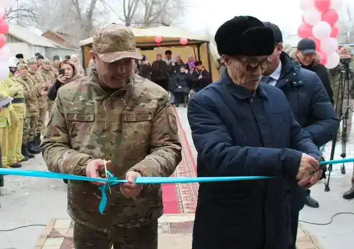 В области Жетісу введен первый добровольный пожарный пост (2)