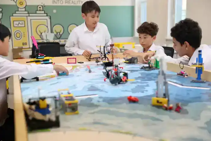 Проект «Келешек мектептері»: озвучены особенности образовательного учреждения, открытого в столичном районе Нура (5)