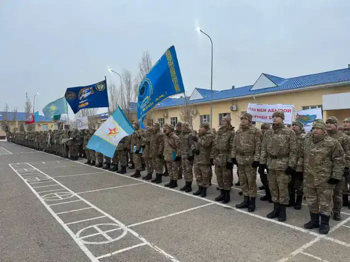 В Бейнеу подполковник Джумагазиев подчеркнул важность подготовки разведподразделения для обеспечения военной безопасности