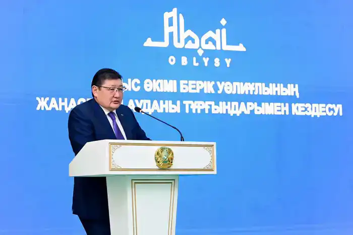 Встреча акима с жителями Жаңасемей