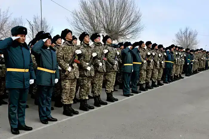 Шестьсот солдат в Конаевском и Усть-Каменогорском гарнизонах привели к Военной присяге (8)