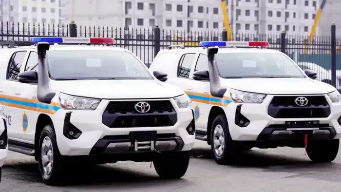 Спасатели Туркестанской области получили новые автомобили для работы в сложных условиях