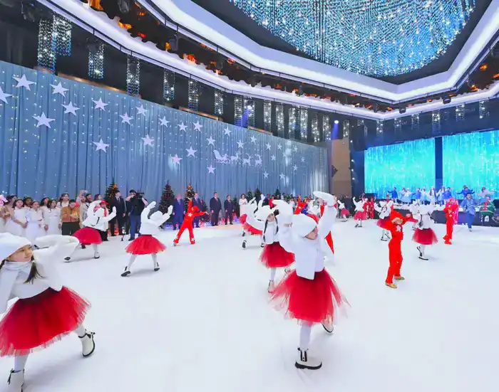 В Кызылорде прошел Президентский новогодний праздник «Ғажайыпқа толы Жаңа жыл» (4)