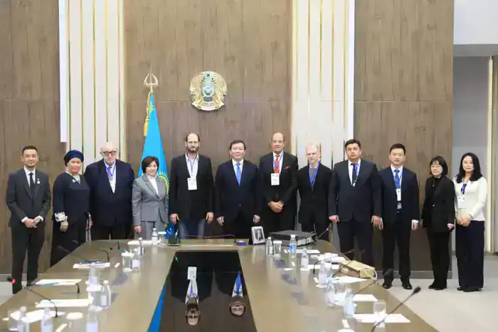 Встреча с иностранной делегацией в рамках международного форума Proftech Talks Aktobe 2025 (2)