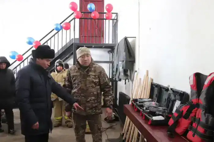 В регионах Казахстана продолжается развитие сети добровольных пунктов пожаротушения (9)