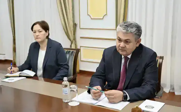 Министр иностранных дел Казахстана принял Посла Беларуси (2)