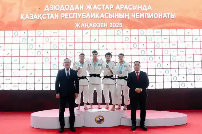В Жанаозене впервые стартовал чемпионат Казахстана по дзюдо среди молодежи (6)