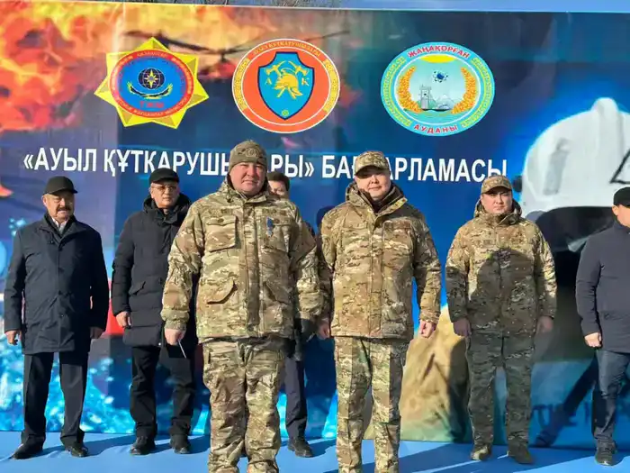 В Кызылординской области начали работу два добровольных пункта пожаротушения (6)