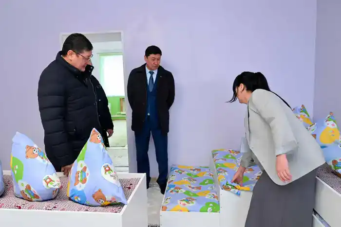 В селе Кайнар обновлены котельные и впервые за 30 лет построен детский сад (10)