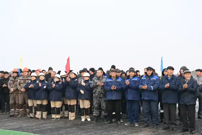 В Жанакорганском районе открылся асфальтовый завод (2)