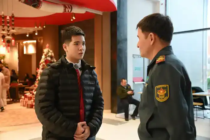 В Мангистауской области прошла патриотическая акция в поддержку призыва в армию (3)