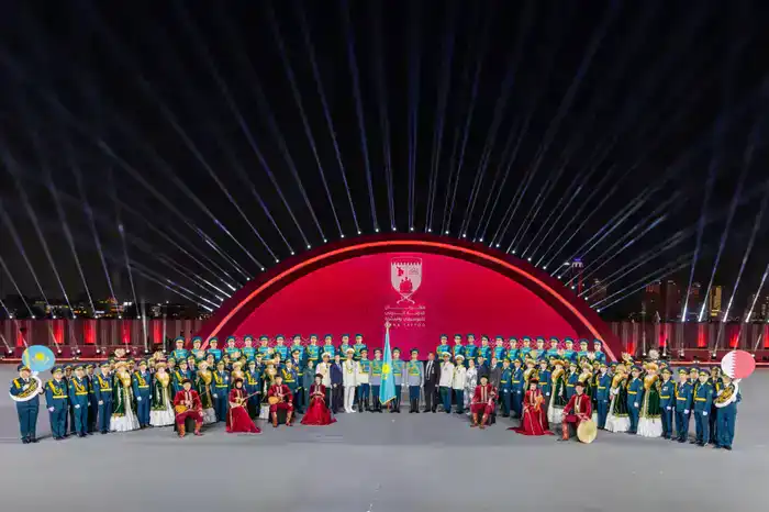 Военные музыканты Вооруженных сил Казахстана успешно выступили на І Международном фестивале военной музыки в Дохе (4)