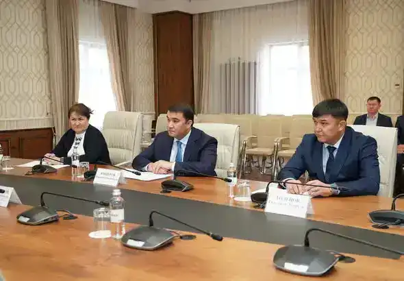 НУРАЛХАН КУШЕРОВ ВСТРЕТИЛСЯ С ГЛАВНЫМ ДИРЕКТОРОМ ПО ПРОИЗВОДСТВУ КОМПАНИИ «КАЗАТОМПРОМ» (3)