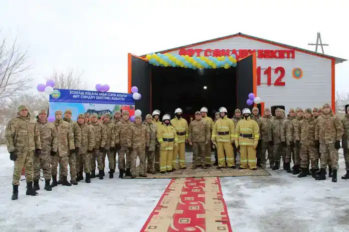 Пожарная безопасность сёл: в Казахстане продолжается открытие добровольных пунктов пожаротушения (9)