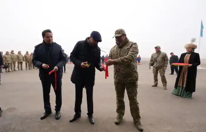 В области Ұлытау введён в эксплуатацию первый авиационный отряд МЧС Казахстана (3)