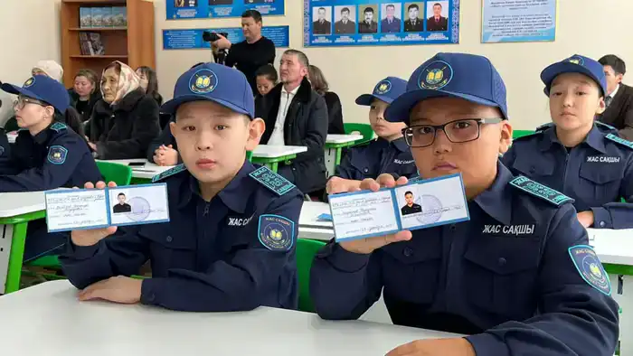 Открытие класса «Жас сақшы» в Каркаралинском районе: шаг к активному участию молодежи в профилактике правонарушений