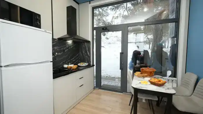 Глава МЧС открыл новую модульную спасательную станцию на берегу озера Имантау (10)