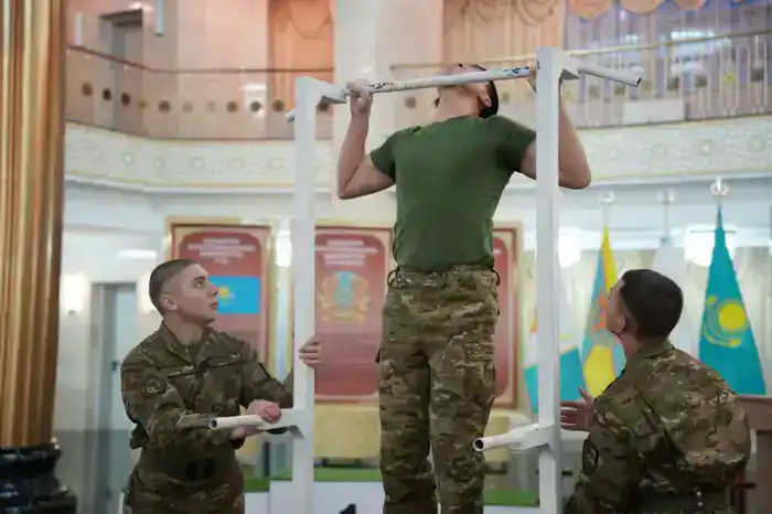 В Астане прошло состязание Tartyl Fest среди магистрантов Национального университета обороны (4)