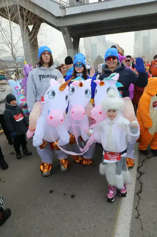 Семейный забег в Алматы: укрепление общественного здоровья и инклюзия для детей с особыми потребностями