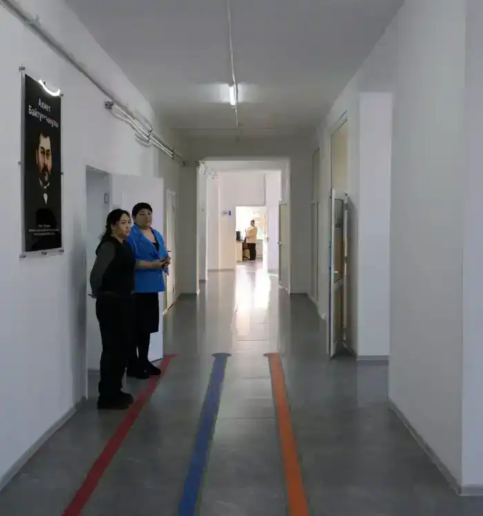 Аким области Асаин Байханов в рамках рабочей поездки посетил Успенский район, где ознакомился с ходом реализации социальных проектов (8)