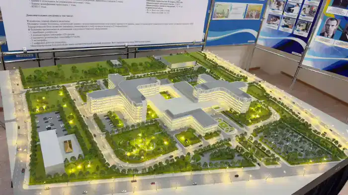 В Кокшетау стартовало строительство многопрофильной больницы на 630 коек