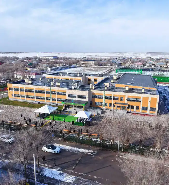 В ТУРКЕСТАНСКОЙ ОБЛАСТИ В РАМКАХ ПРОЕКТА «ШКОЛЫ БУДУЩЕГО» ВВОДИТСЯ 29 ШКОЛ (9)