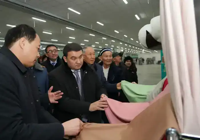 Новый хлопковый комплекс в Туркестане запущен