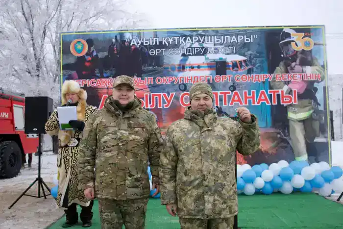 В селе Терисаккан введён в эксплуатацию 110-й добровольный пожарный пост в стране (2)