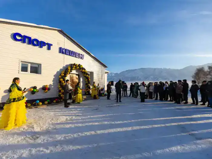 В селе Кокбастау построен новый спортивный комплекс (10)