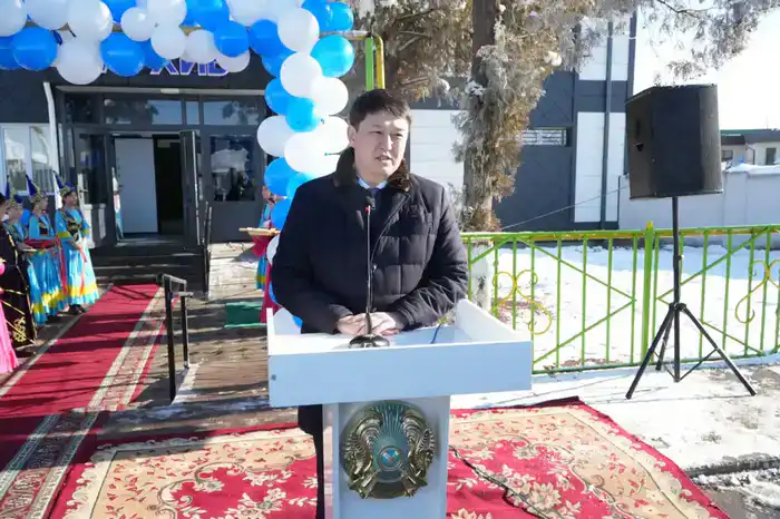 В Меркенском районе открыли новое здание архивного учреждения