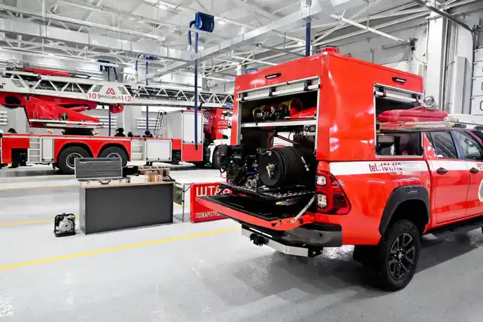 В Петропавловске открыли пожарное депо (9)