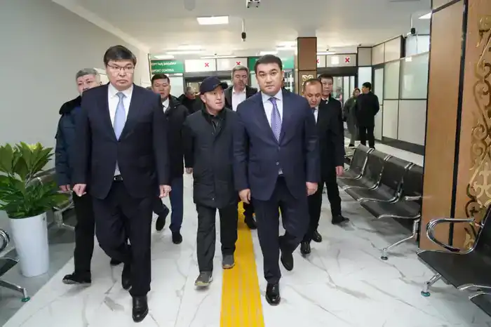 В ТУРКЕСТАНСКОЙ ОБЛАСТИ ПОСЛЕ МОДЕРНИЗАЦИИ ЗАПУЩЕН ТАМОЖЕННЫЙ ПОСТ «ҚАЗЫҒҰРТ» (4)