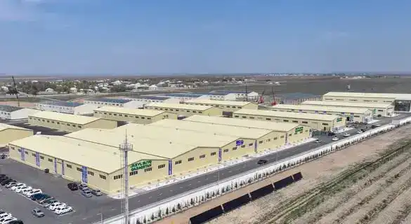 ТУРКЕСТАН: В ПРОМЫШЛЕННОМ ПАРКЕ РАБОТАЮТ БОЛЕЕ 30 ЗАВОДОВ (2)